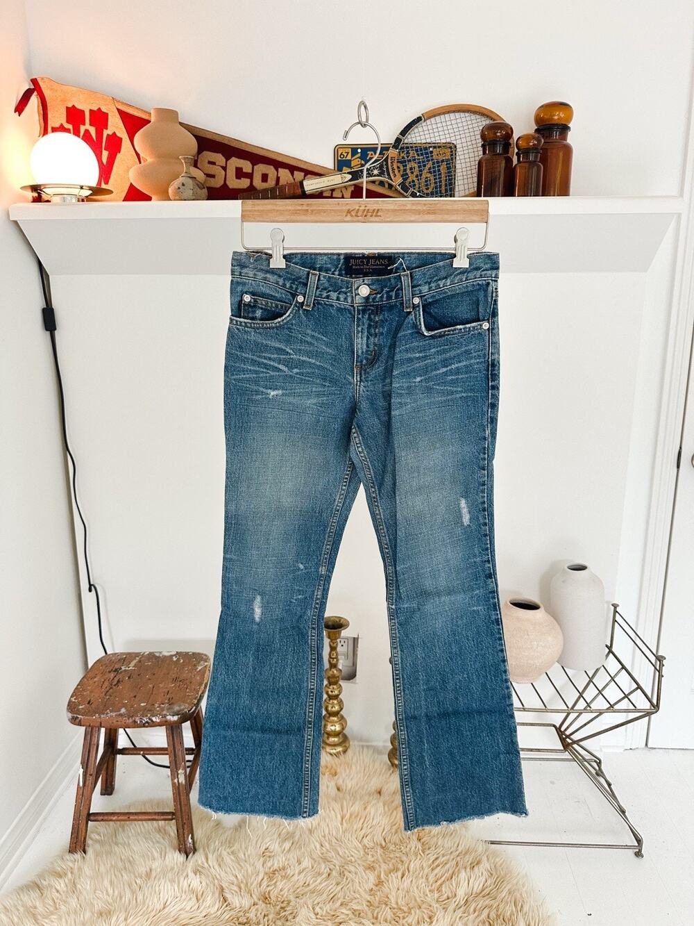 Y2K Juicy Jeans Low Rise Denim Jeans Straight 28